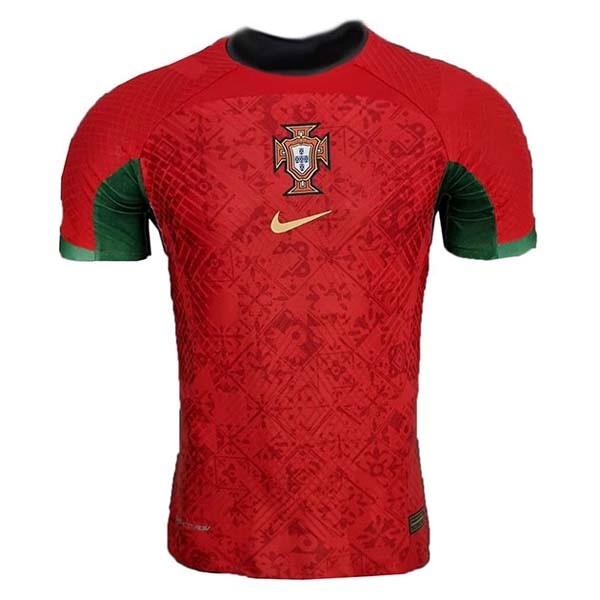 Camiseta Portugal Replica Primera Ropa 2022/23 Rojo